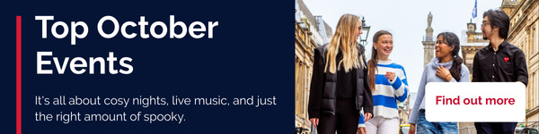 Top October Events - its all about cosy nights, live music, and just the right amount of spooky